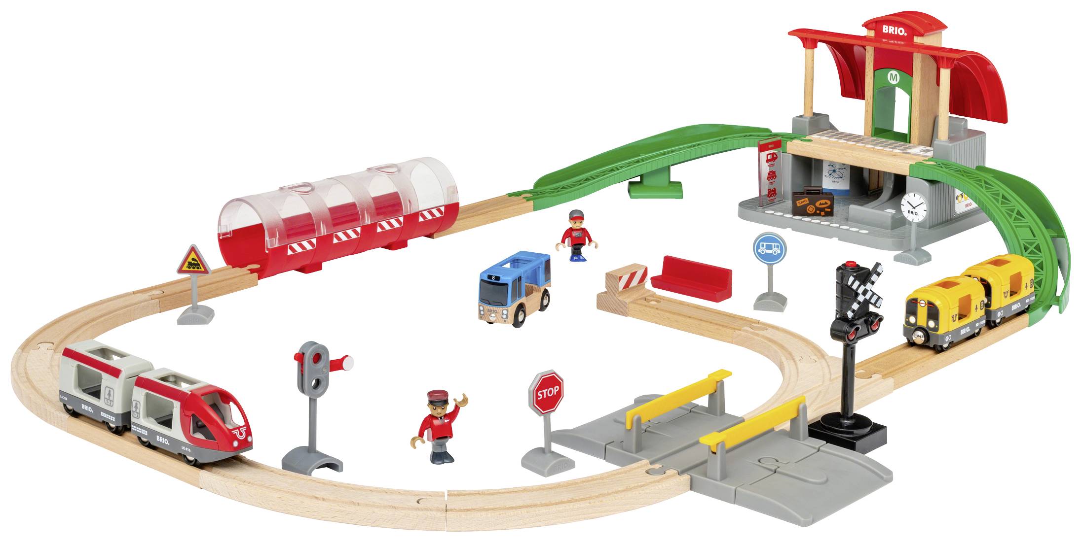 Brio Großes City Bahnhof Set 63398900