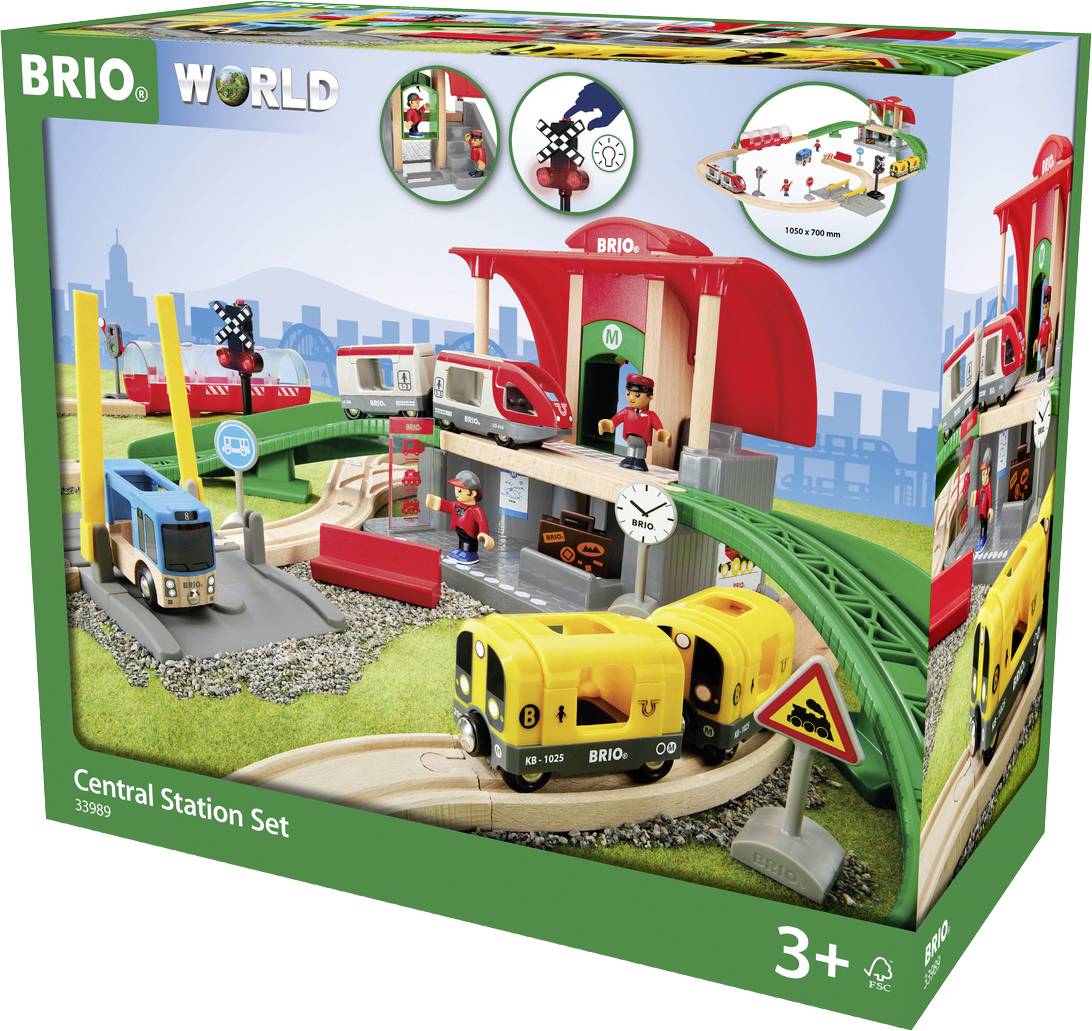 Brio Großes City Bahnhof Set 63398900