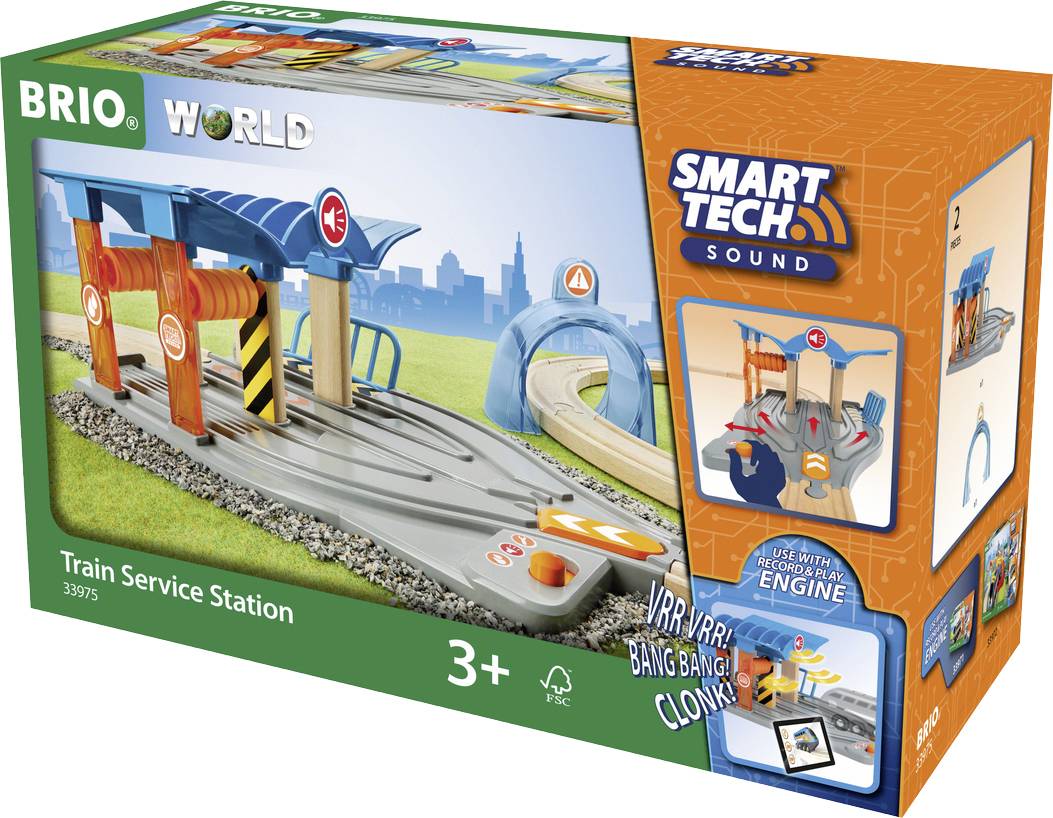 Brio Smart Tech Sound Waschstraße mit Werkst 63397500