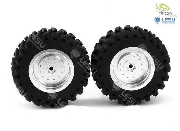 Thicon Models 1:16 Felgen 42.3mm 1 Paar