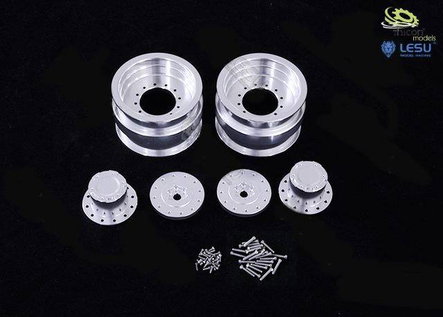 Thicon Models 1:16 Felgen 42.3mm 1 Paar