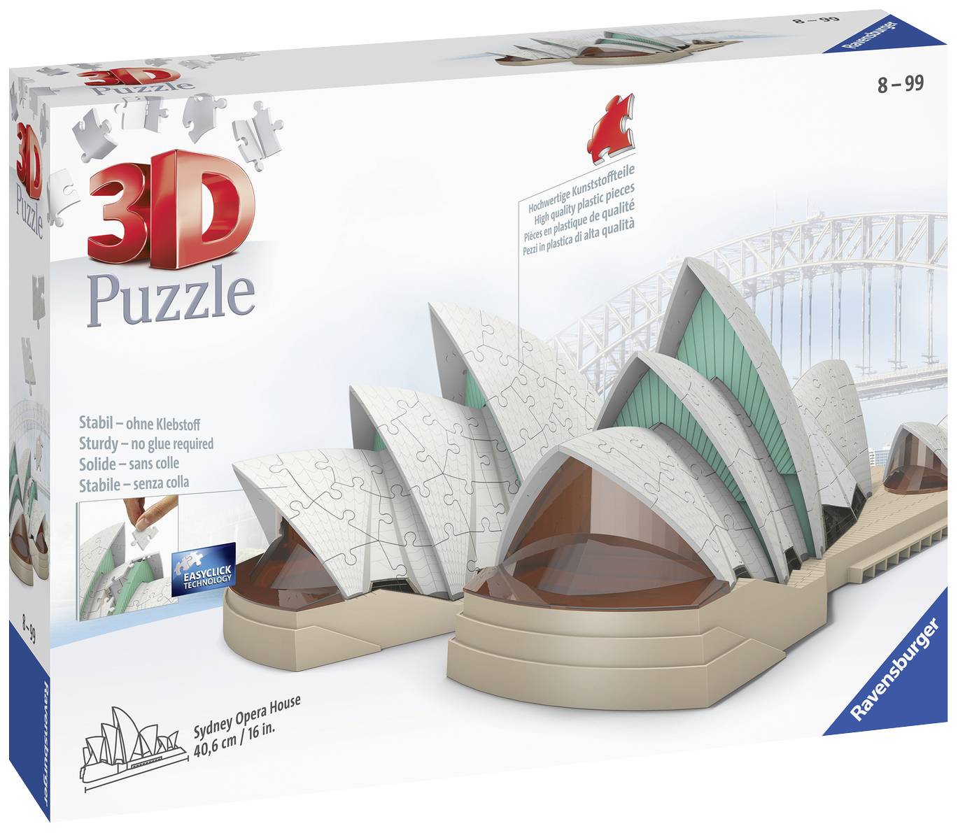 Ravensburger Sydney Opera House Puzzleteile= 216
