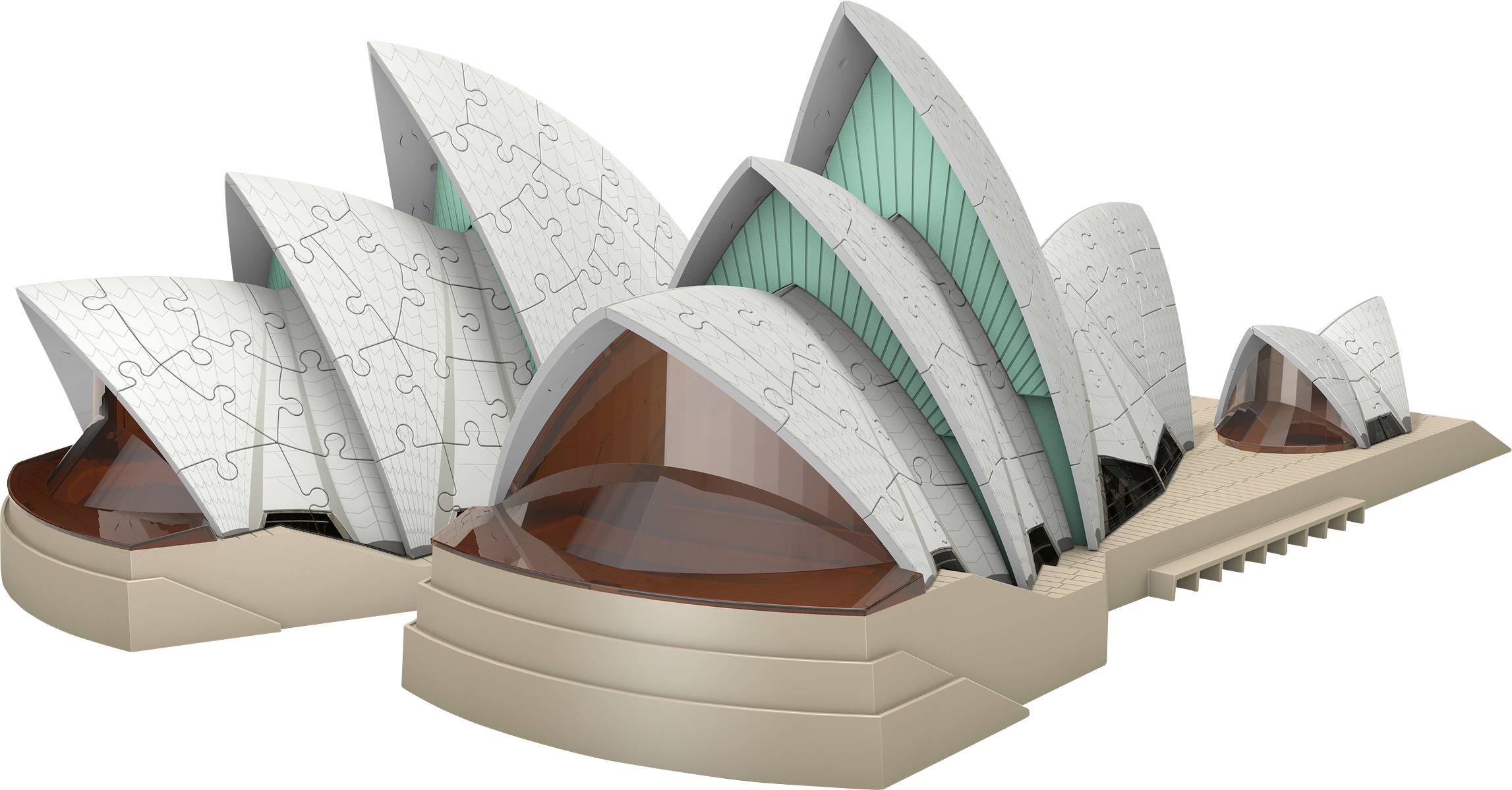 Ravensburger Sydney Opera House Puzzleteile= 216