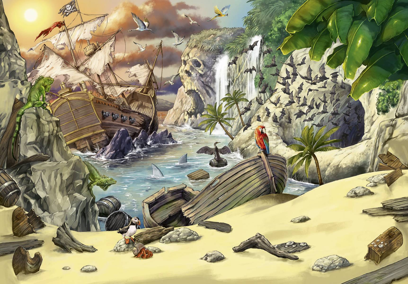 EXIT Puzzle Kids Das Piratenabenteuer 12954 1 St.