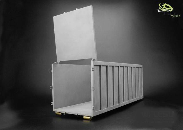 Thicon Models 55023 1:14 Abroll-Mulde 1St.