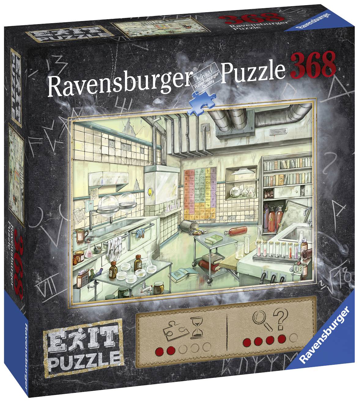 Ravensburger Exit Das Labor Puzzleteile= 368