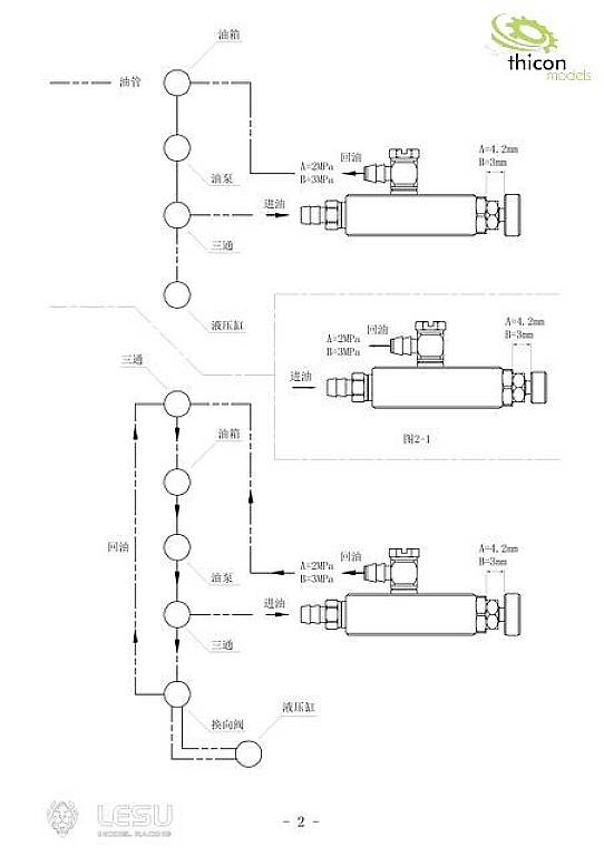 Thicon Models 56017 isoliert 1St.