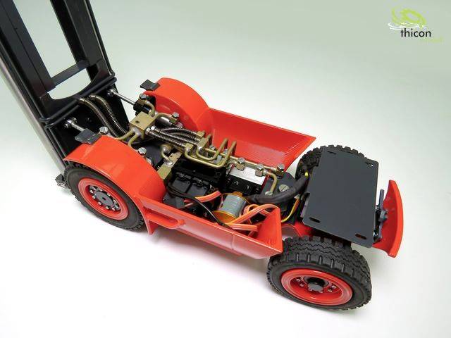 Thicon Models 58200 Gabelstapler Linde H40D 1:14 RC Funktionsmodell Bausatz