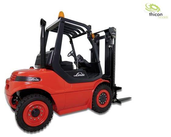 Thicon Models 58200 Gabelstapler Linde H40D 1:14 RC Funktionsmodell Bausatz