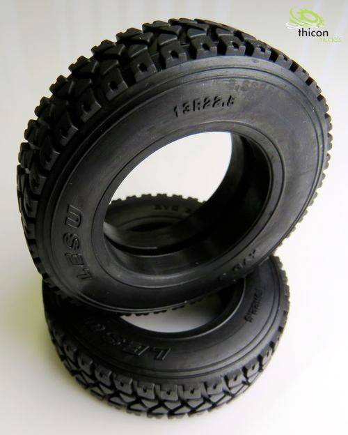 Thicon Models 1:16 Reifen 21.4mm 1 Paar