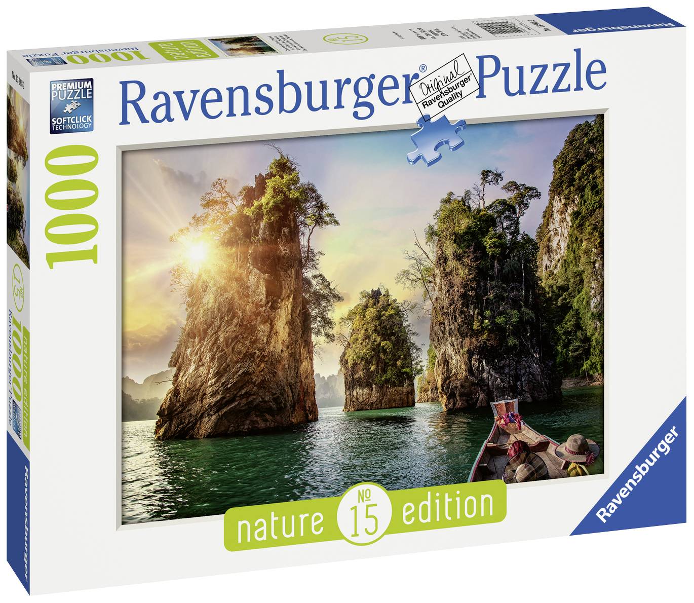 Ravensburger Three rocks in Cheow, Thailand Puzzleteile= 1000
