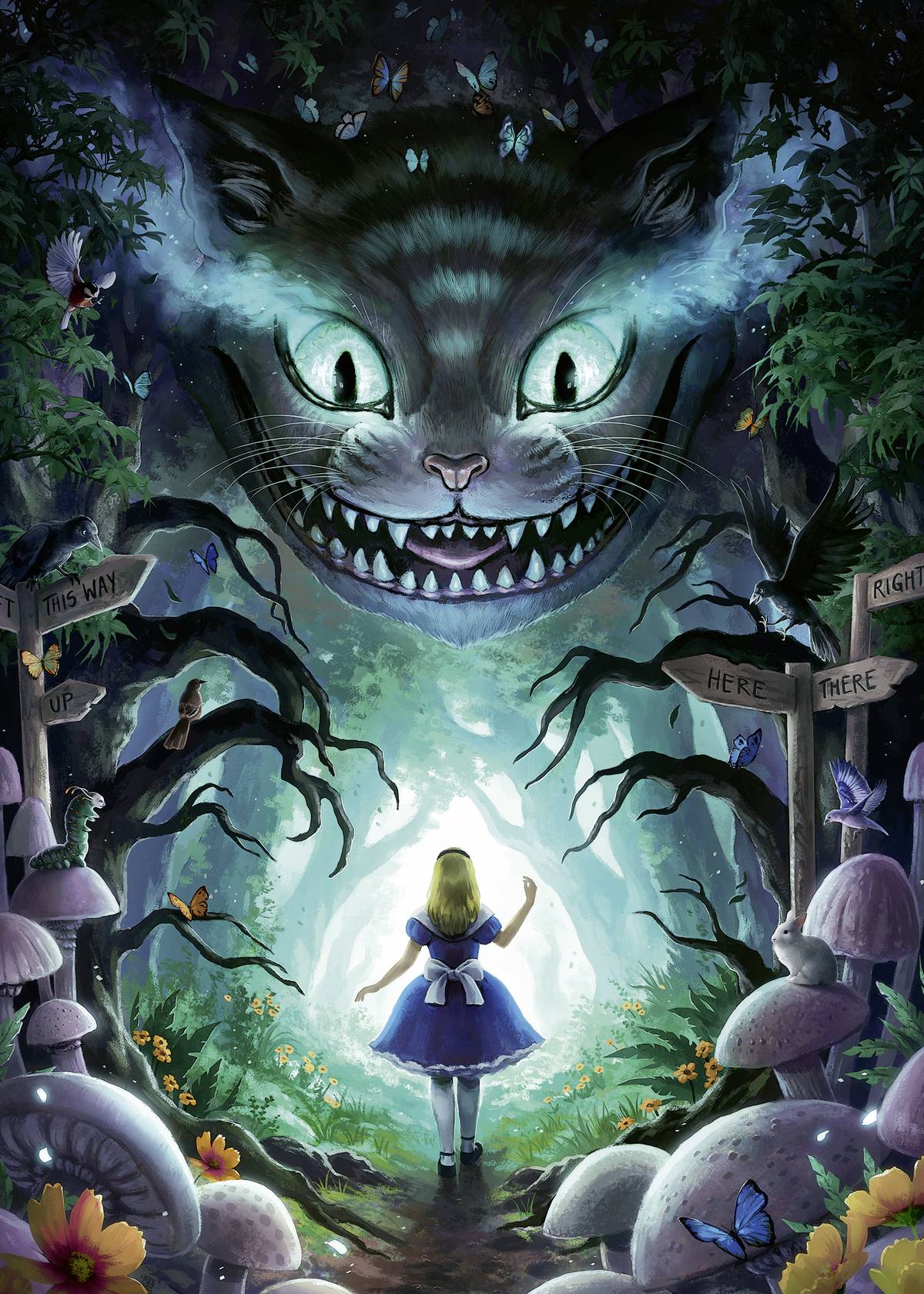 Ravensburger Abenteuer mit Alice Puzzleteile= 1000