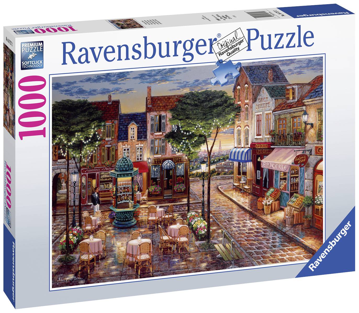 Ravensburger Gemaltes Paris Puzzleteile= 1000