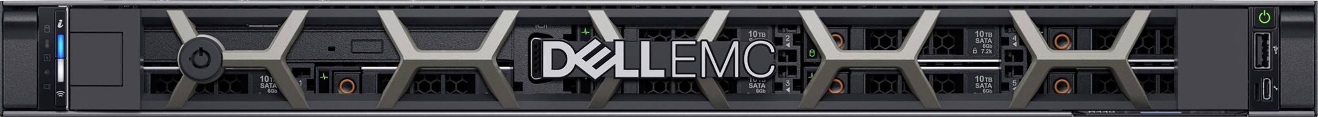 Dell Server EMC PowerEdge R440 Intel® Xeon Silver 4210R 16 GB RAM 480 GB SSD W9TW1