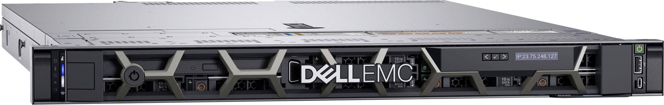 Dell Server EMC PowerEdge R440 Intel® Xeon Silver 4210R 16 GB RAM 480 GB SSD W9TW1