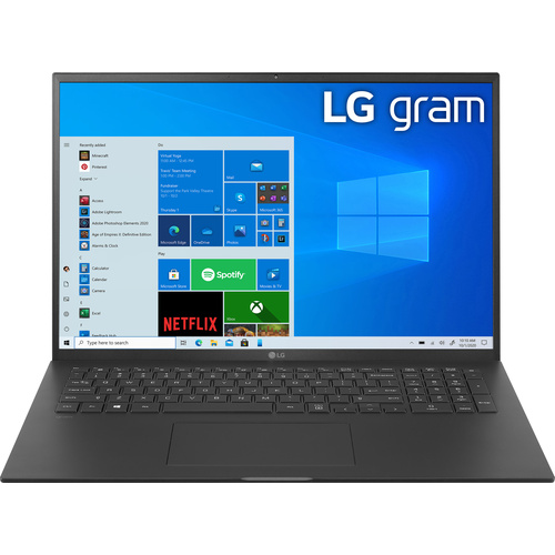 LG Electronics Notebook Gram 17 17Z90P 43.2 cm (17 Zoll) WQXGA Intel® Core™ i7 i7-1165G7 16 GB RAM 1 TB SSD Intel Iris Xe Win 10 Pro Schwarz 1