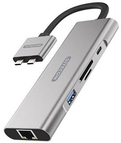 Sitecom USB-C® Dockingstation CN-411 Passend für Marke Dockingstations: Apple MacBook
