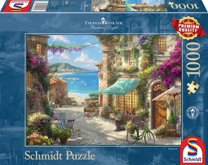 Café an der italienischen Riviera 1000 59624 Schmidt Spiele Puzzle Thomas Kinkade Café an der italienischen Riviera 1.000 T 1 St.