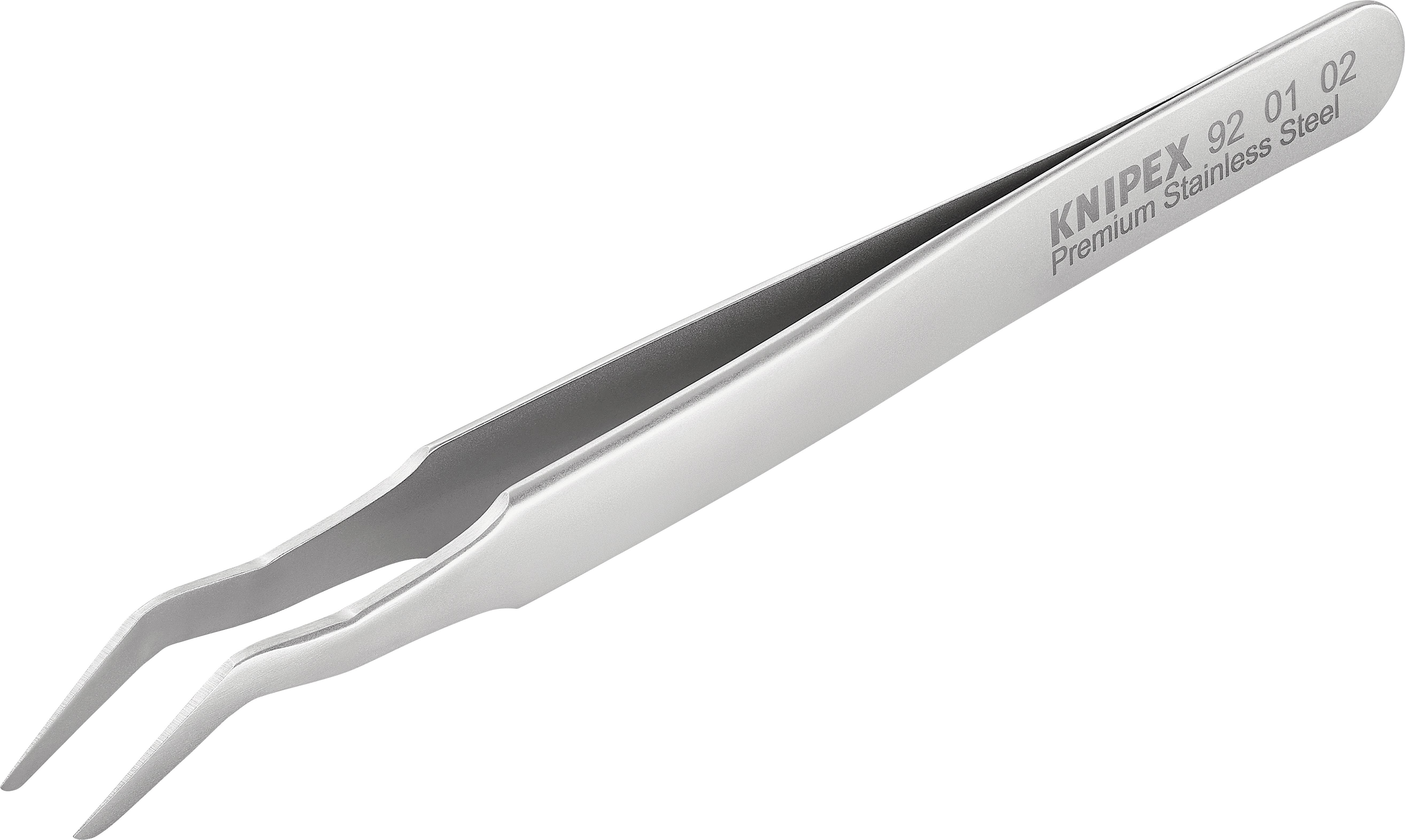 Knipex 92 01 02 Präzisionspinzette 1 Stück Spitz, fein, extra dünn 120mm