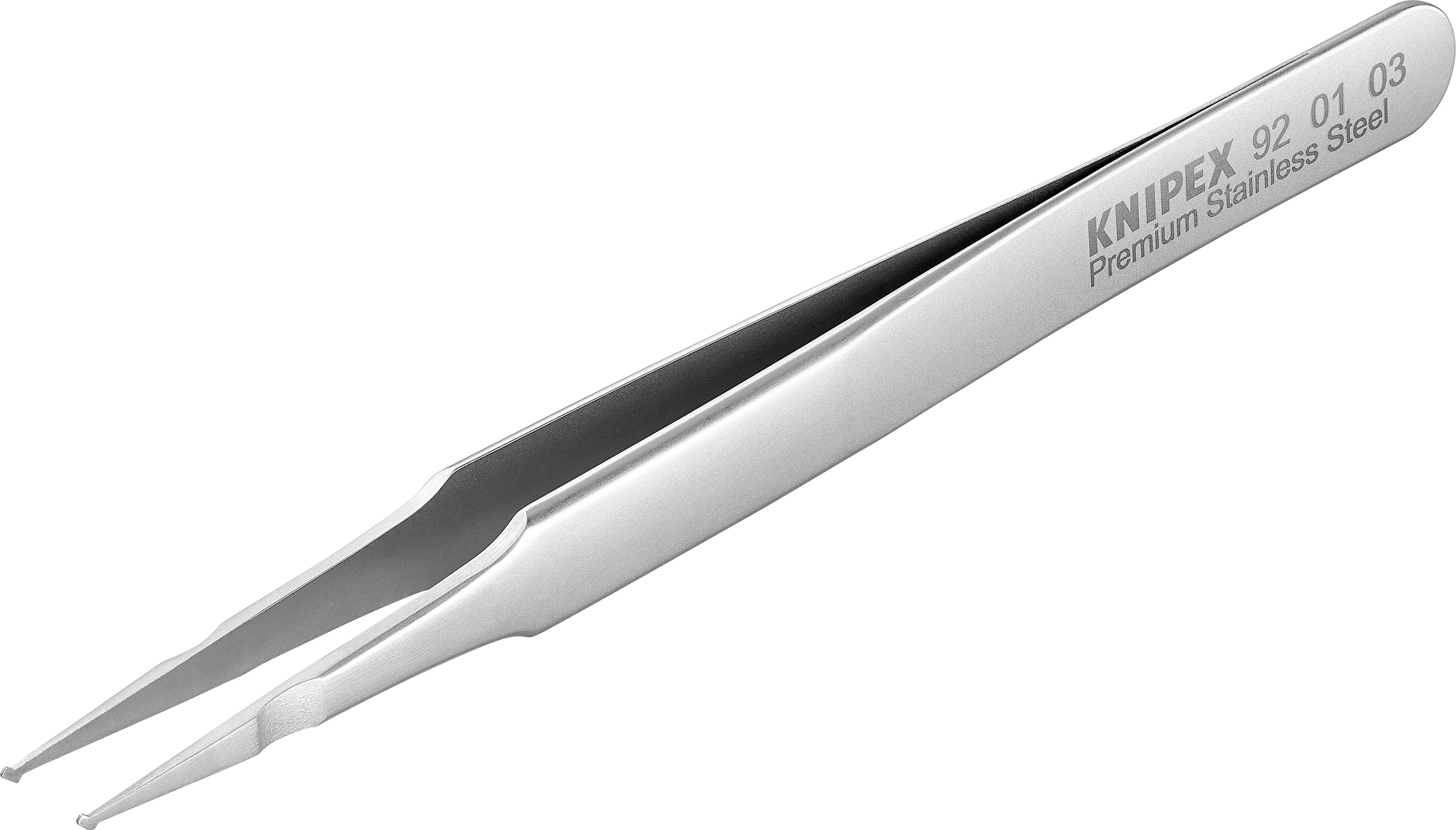 Knipex 92 01 03 Präzisionspinzette 1 Stück Spitz, fein, extra dünn 120mm