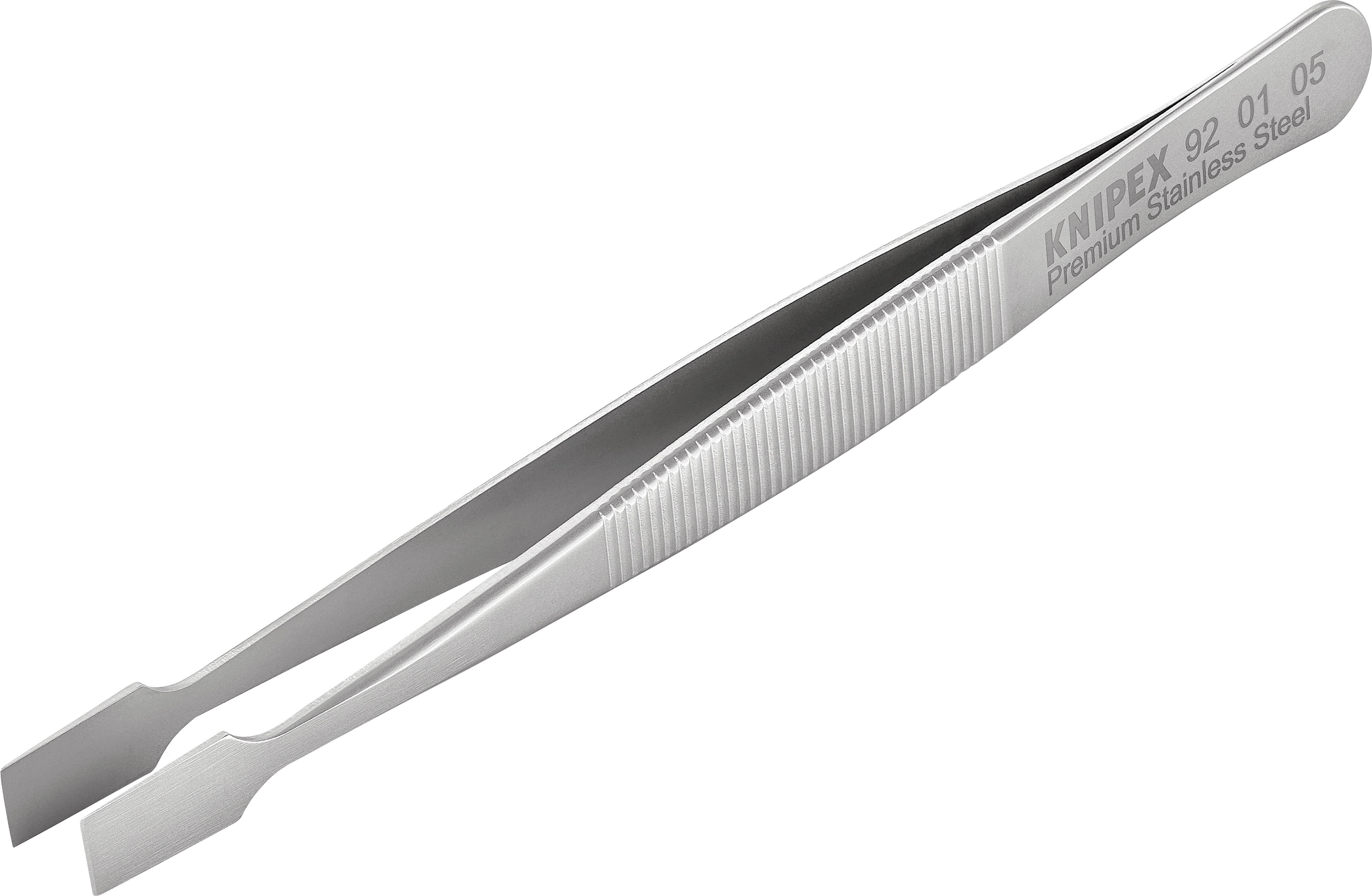 Knipex 92 01 05 Universalpinzette 1 Stück Stumpf 120 mm