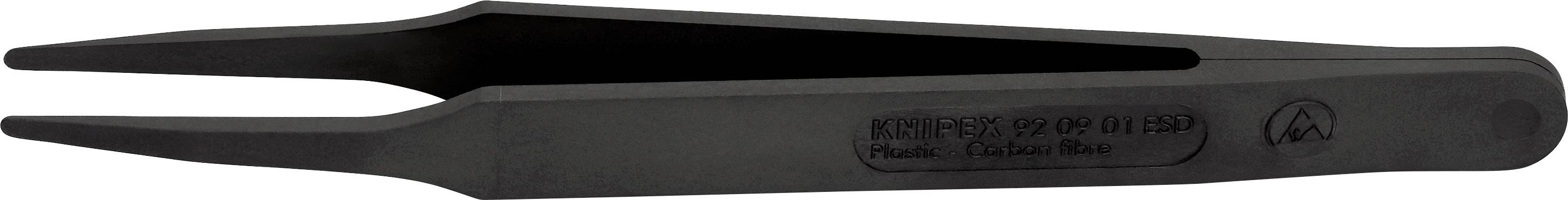 Knipex 92 09 01 ESD ESD Pinzette 1 Stück Stumpf 115mm
