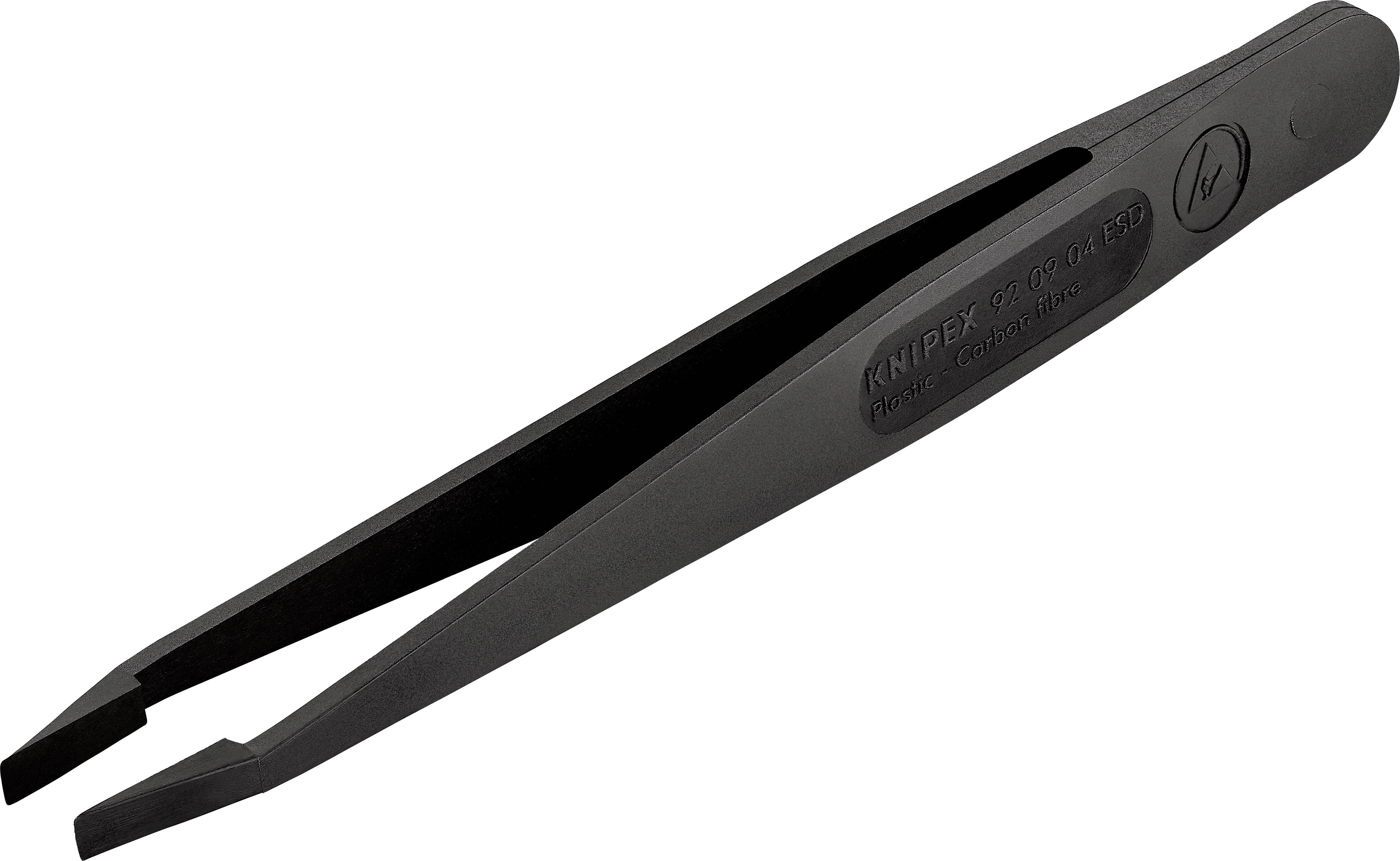 Knipex 92 09 04 ESD ESD Pinzette 1 Stück Stumpf 115mm