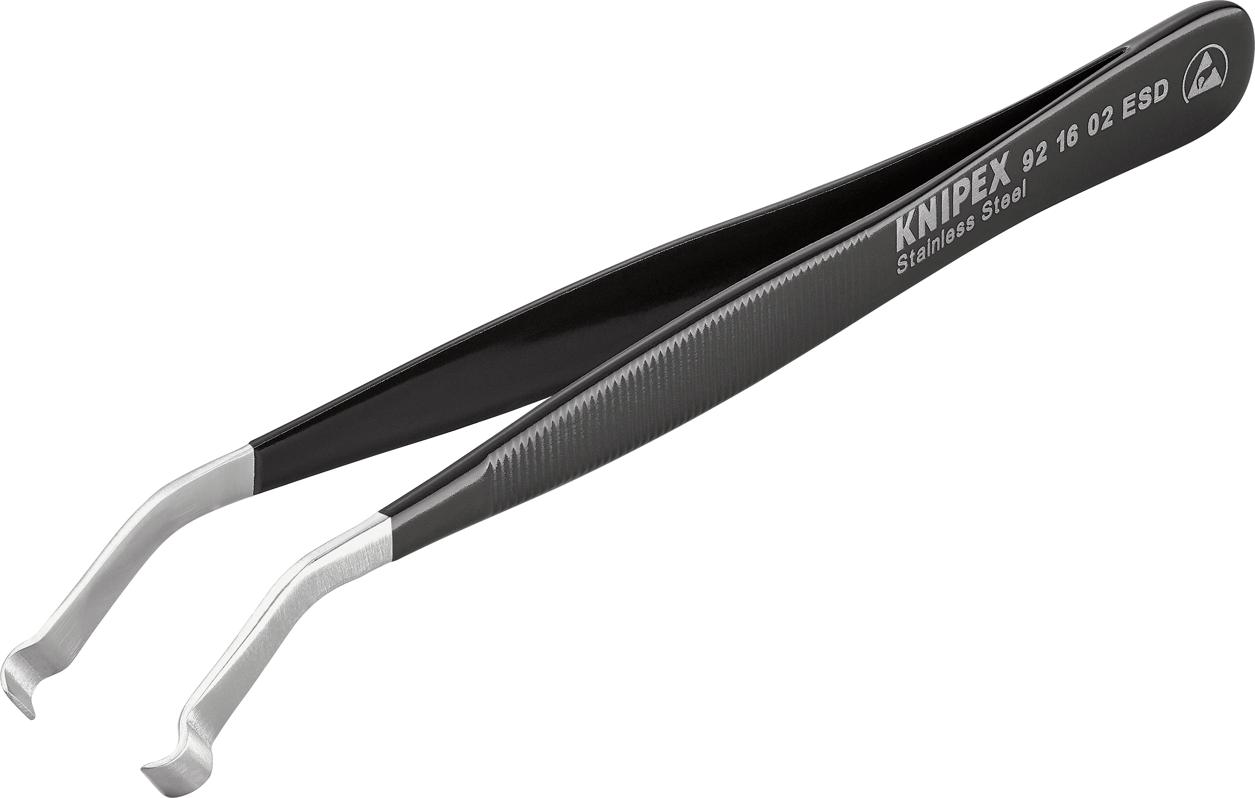 Knipex 92 16 02 ESD ESD Positionierpinzette 1 Stück Stumpf 120 mm