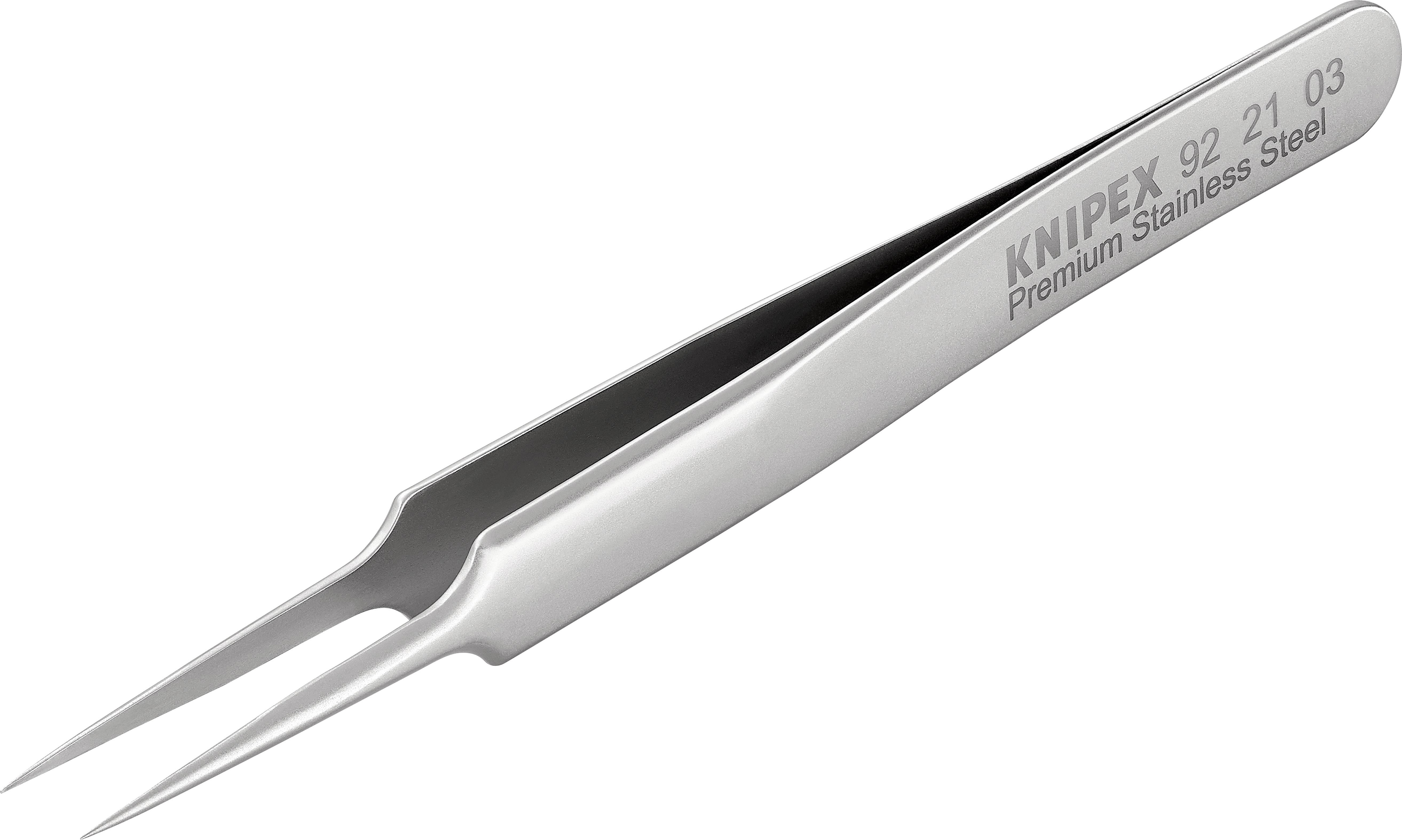 Knipex 92 21 03 Präzisionspinzette 1 Stück Spitz, fein, extra dünn 110mm