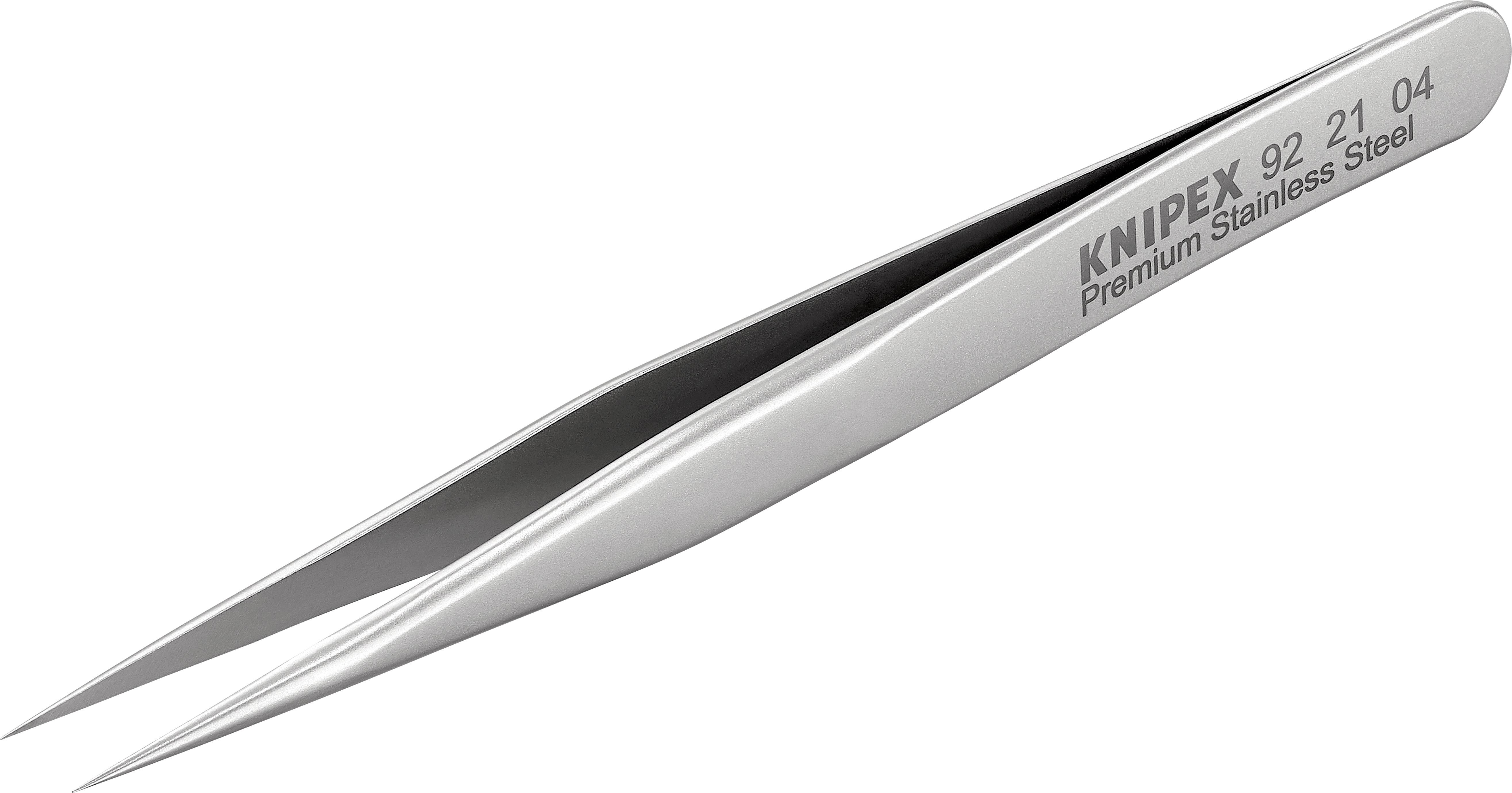 Knipex 92 21 04 Präzisionspinzette 1 Stück Spitz, fein, extra dünn 90 mm