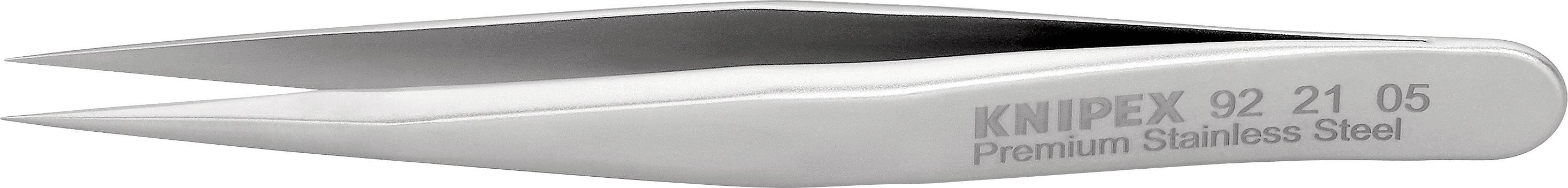 Knipex 92 21 05 Präzisionspinzette 1 Stück Spitz, fein, extra dünn 70mm