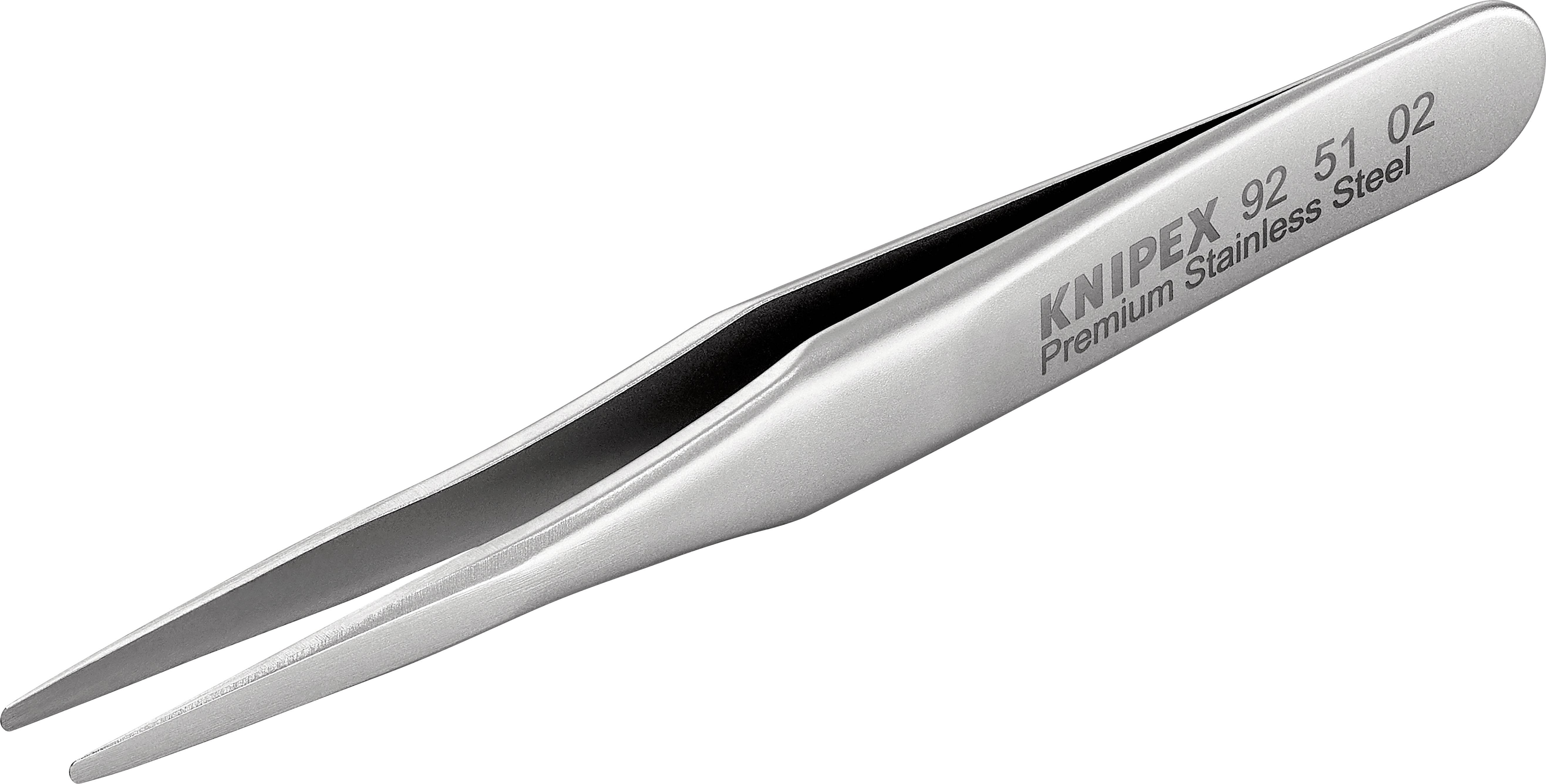 Knipex 92 51 02 Präzisionspinzette 1 Stück Spitz, fein, extra dünn 70mm