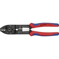 Knipex 97 21 215 C Crimpzange 1 Stück Unisolierte Kabelschuhe, Unisolierte Kabelverbinder 0.5 bis 6mm² Knipex 97 21 215 C Crimpzange 1 Stück Unisolierte Kabelschuhe, Unisolierte Kabelverbinder 0.5 bis 6mm²