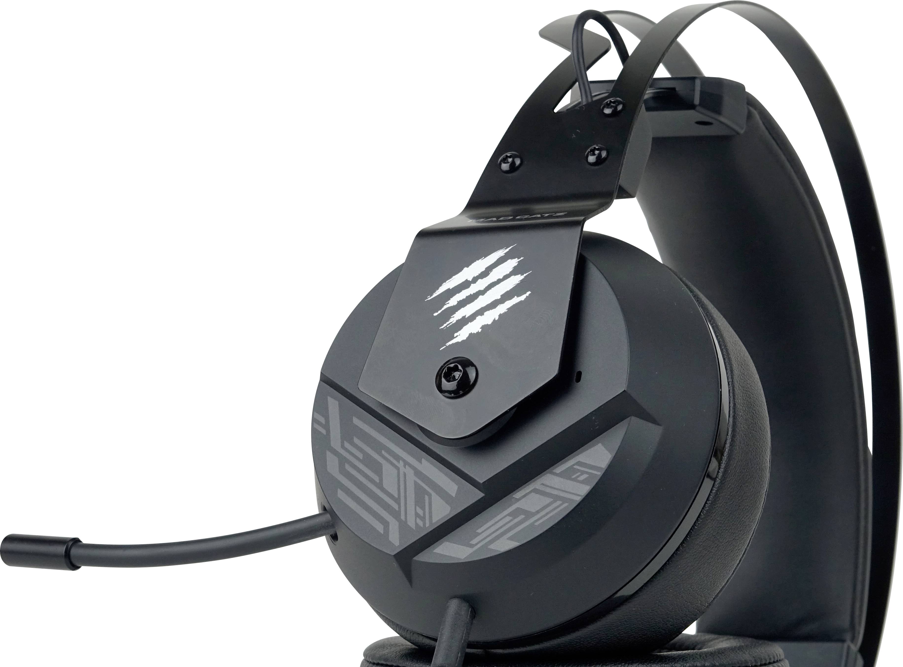 MadCatz F.R.E.Q. 2 Stereo Over Ear Headset kabelgebunden Stereo Schwarz Noise Cancelling Lautstärkeregelung, Mikrofon-Stummschaltung Gaming