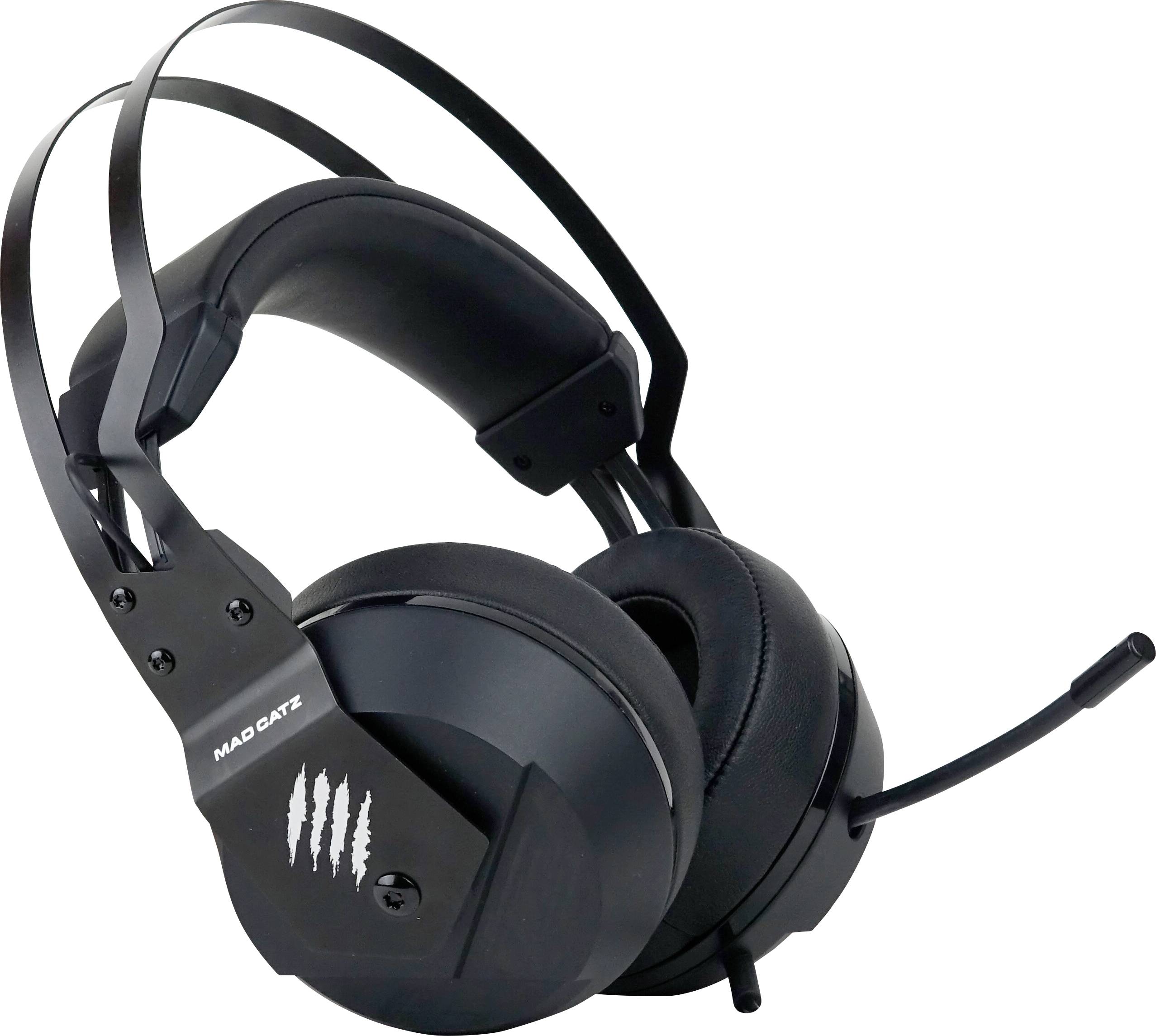 MadCatz F.R.E.Q. 2 Stereo Over Ear Headset kabelgebunden Stereo Schwarz Noise Cancelling Lautstärkeregelung, Mikrofon-Stummschaltung Gaming