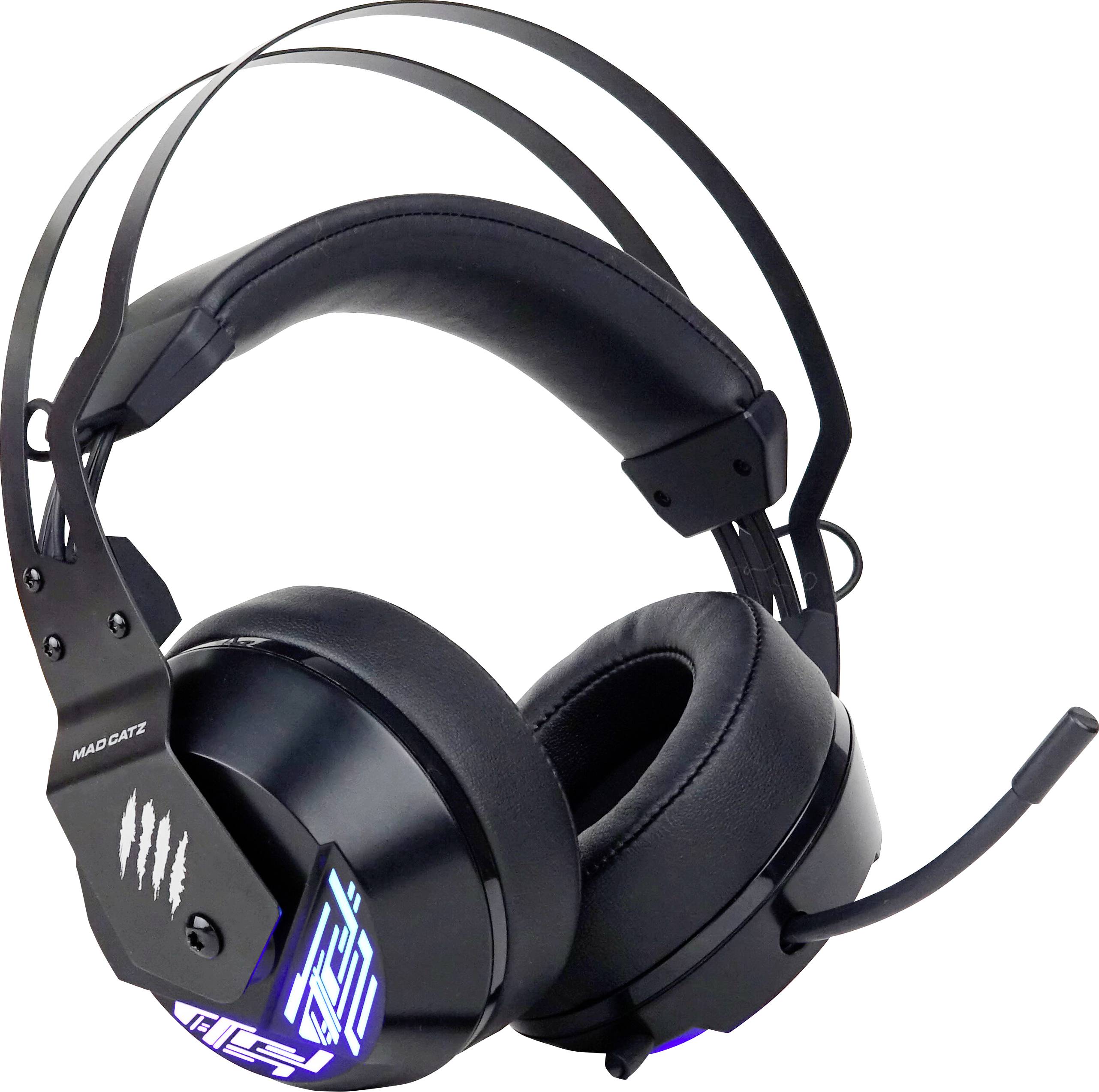 MadCatz F.R.E.Q. 4 Stereo Gaming Over Ear Headset kabelgebunden 7.1 Surround Schwarz Noise Cancelling Lautstärkeregelung