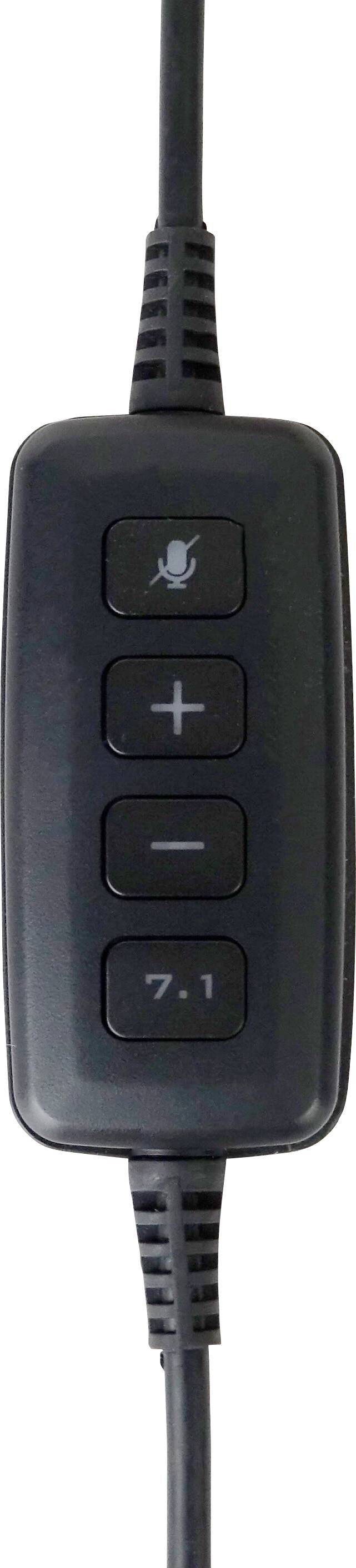 MadCatz F.R.E.Q. 4 Stereo Gaming Over Ear Headset kabelgebunden 7.1 Surround Schwarz Noise Cancelling Lautstärkeregelung