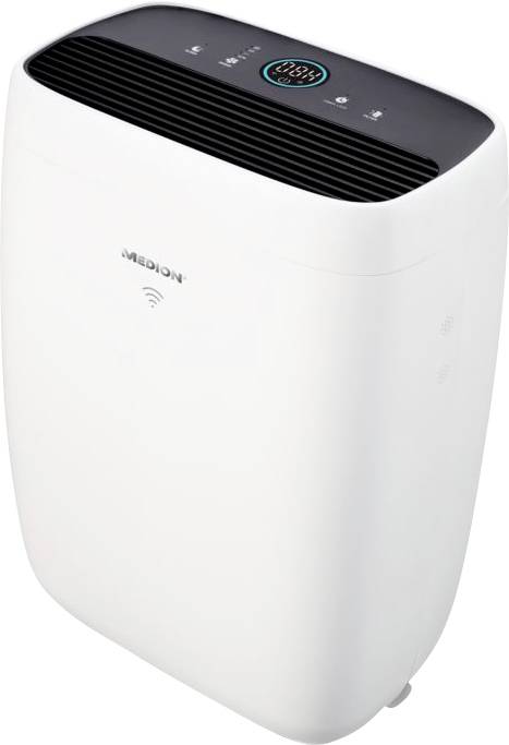 Medion MD 10444 Luftreiniger 60m² Weiß, Schwarz