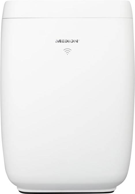 Medion MD 10444 Luftreiniger 60m² Weiß, Schwarz