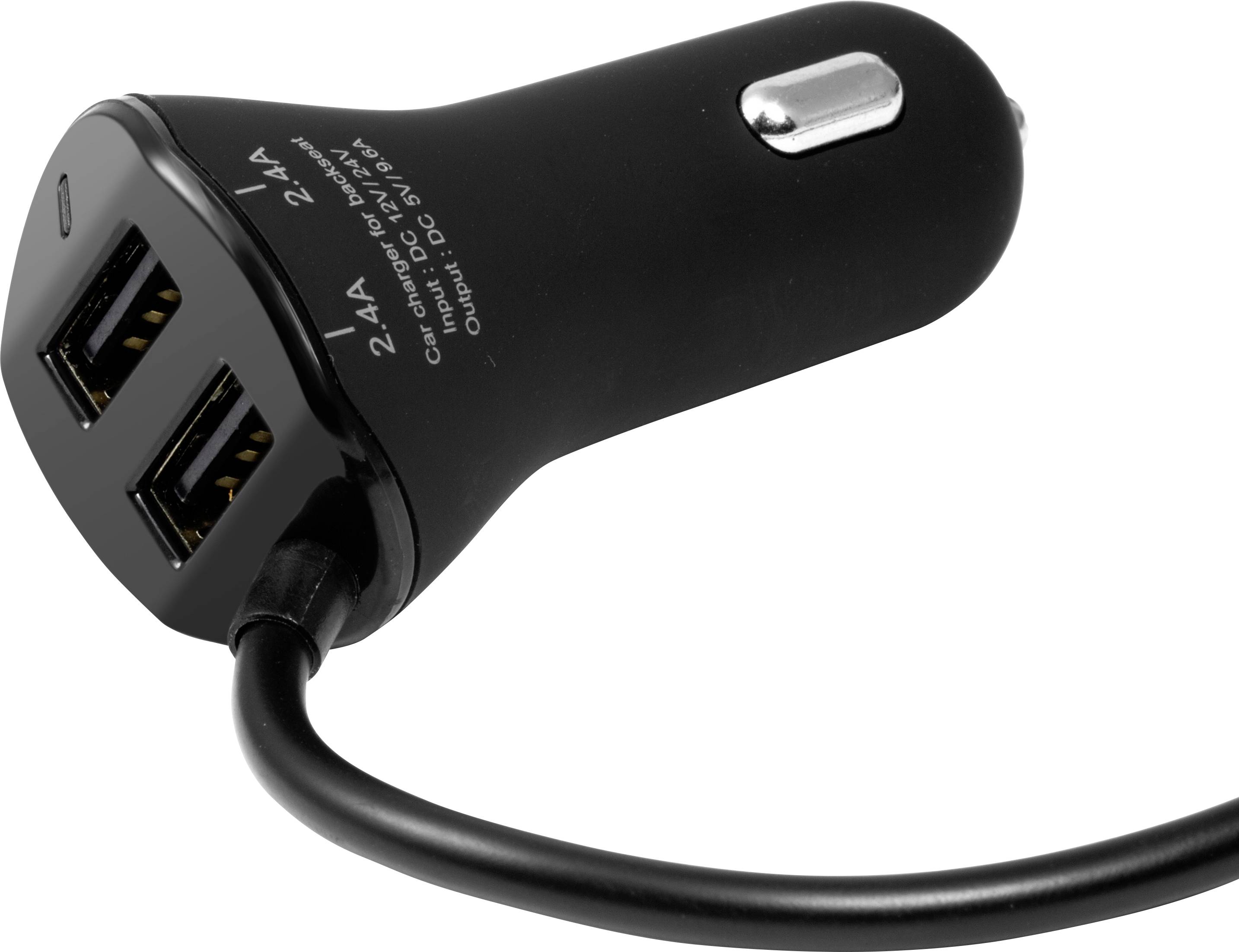 Technaxx 4708 TE14 Zigarettenanzünder-Verteiler Schnittstellen: USB 4 x