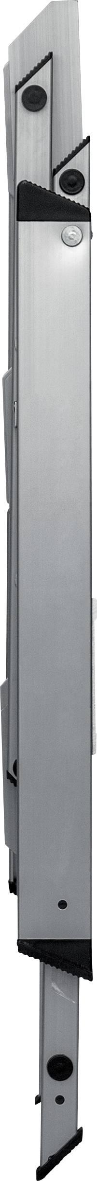 Krause 810298 Aluminium Treppe klappbar Arbeitshöhe (max.): 2.65m Silber 7.4kg