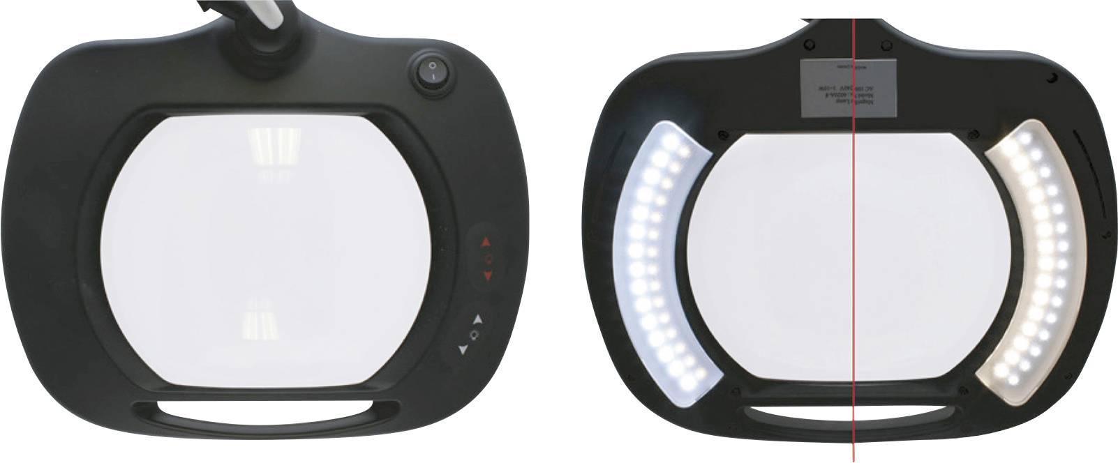 Ideal Tek LE-WWE5D LED-Lupenleuchte 2.25x 1100lm ESD Vergrößerungsfaktor=2.25 x 2021 Energieeffizienzklasse n.rel