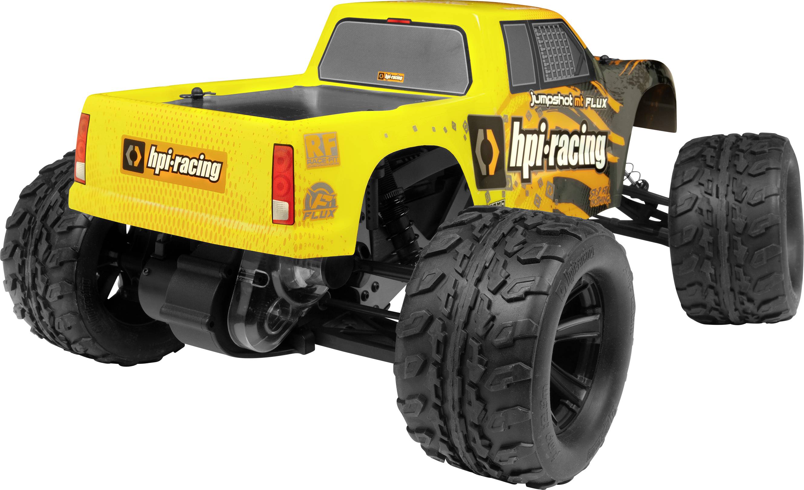 HPI Racing Jumpshot MT Flux Brushless 1:10 RC Einsteiger Modellauto Elektro Monstertruck Heckantrieb (2WD) RtR 2,4GHz