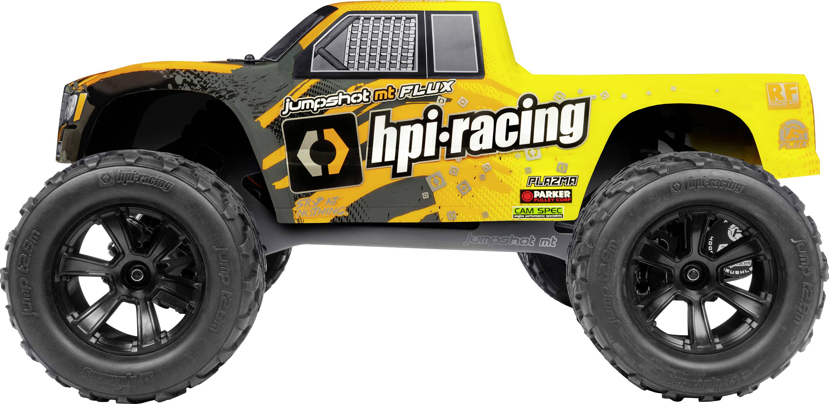 HPI Racing Jumpshot MT Flux Brushless 1:10 RC Einsteiger Modellauto Elektro Monstertruck Heckantrieb (2WD) RtR 2,4GHz