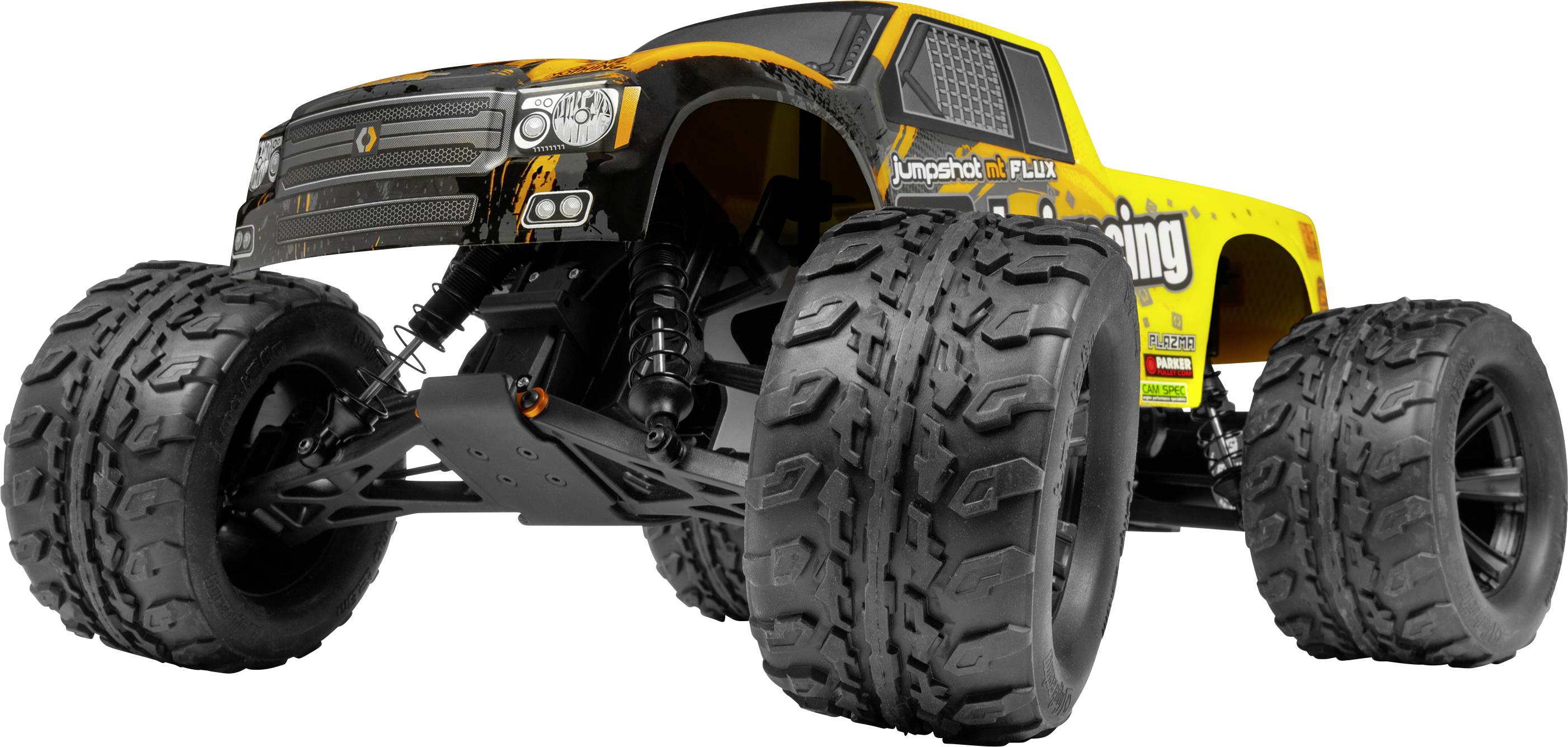 HPI Racing Jumpshot MT Flux Brushless 1:10 RC Einsteiger Modellauto Elektro Monstertruck Heckantrieb (2WD) RtR 2,4GHz