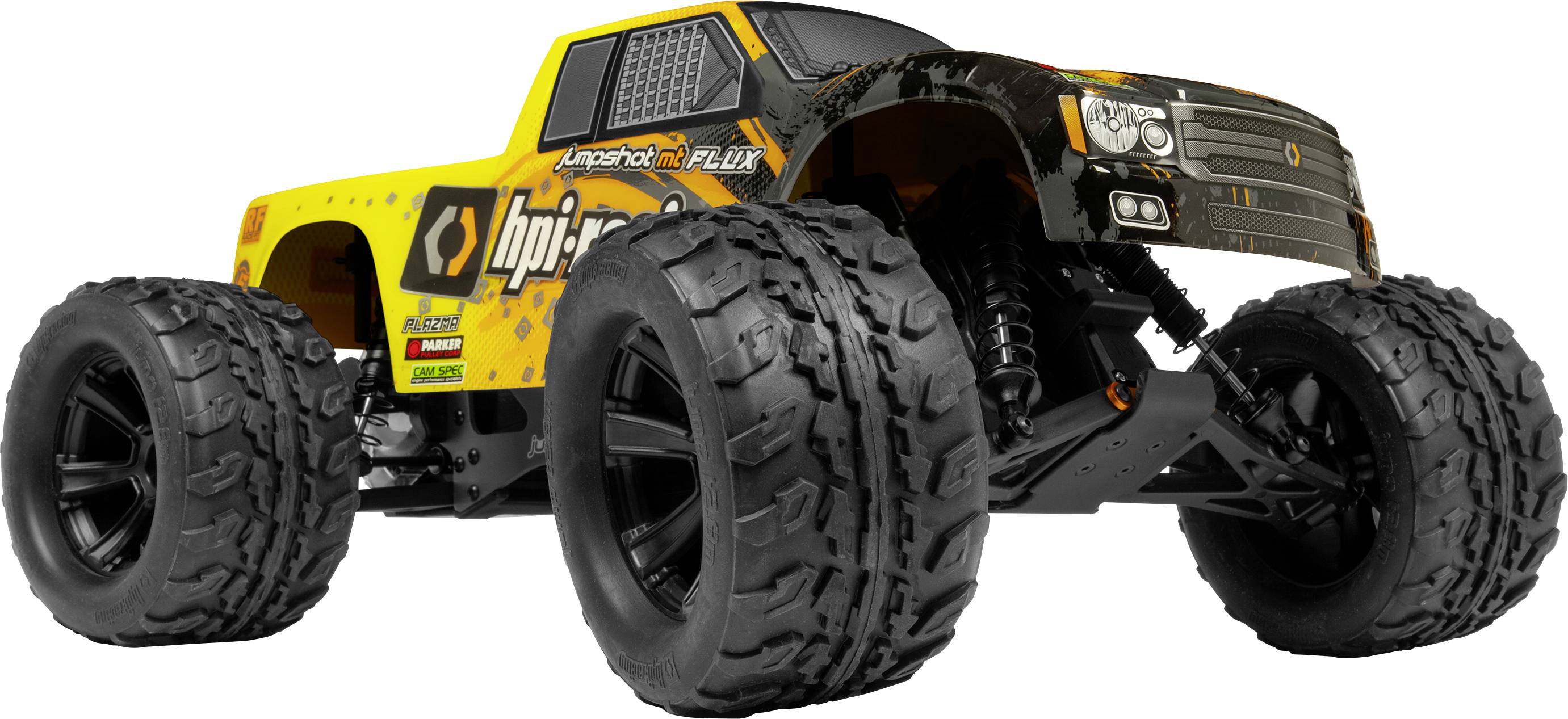 HPI Racing Jumpshot MT Flux Brushless 1:10 RC Einsteiger Modellauto Elektro Monstertruck Heckantrieb (2WD) RtR 2,4GHz