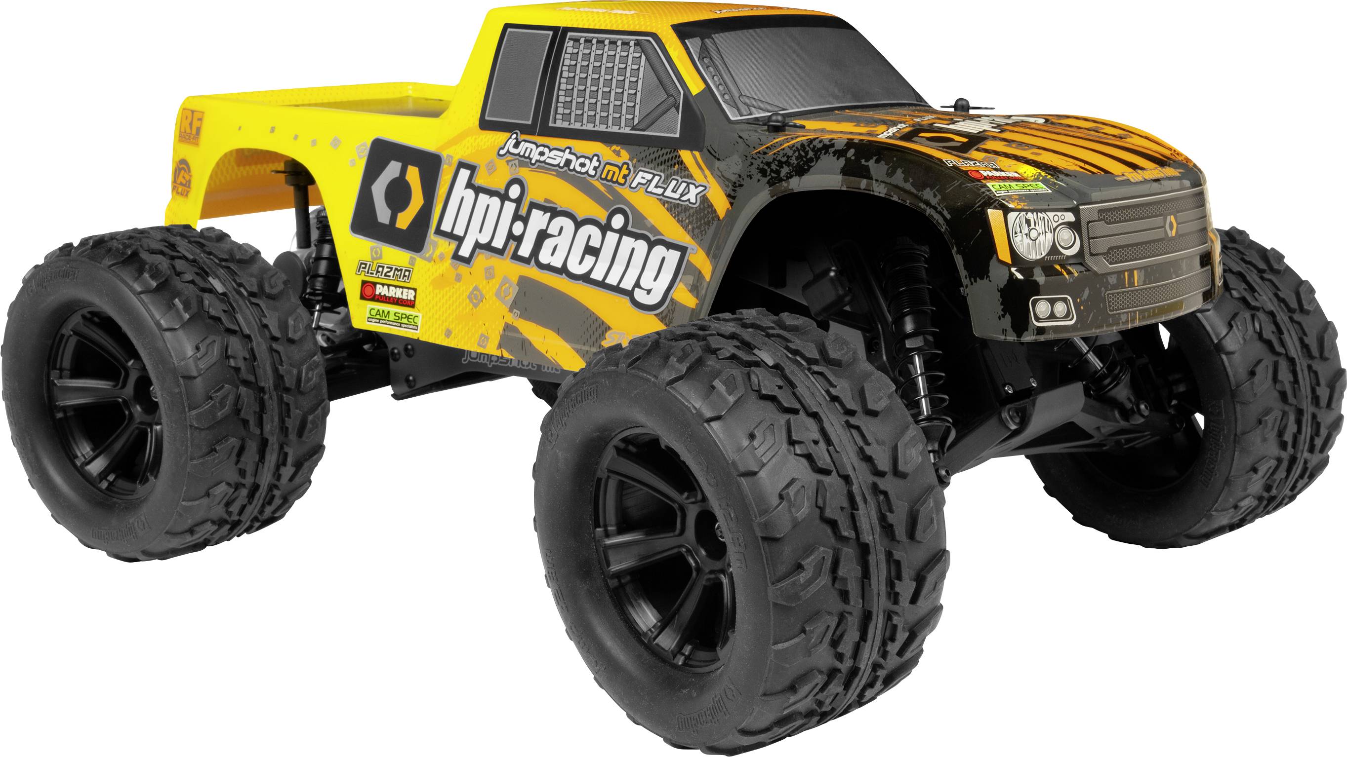 HPI Racing Jumpshot MT Flux Brushless 1:10 RC Einsteiger Modellauto Elektro Monstertruck Heckantrieb (2WD) RtR 2,4GHz