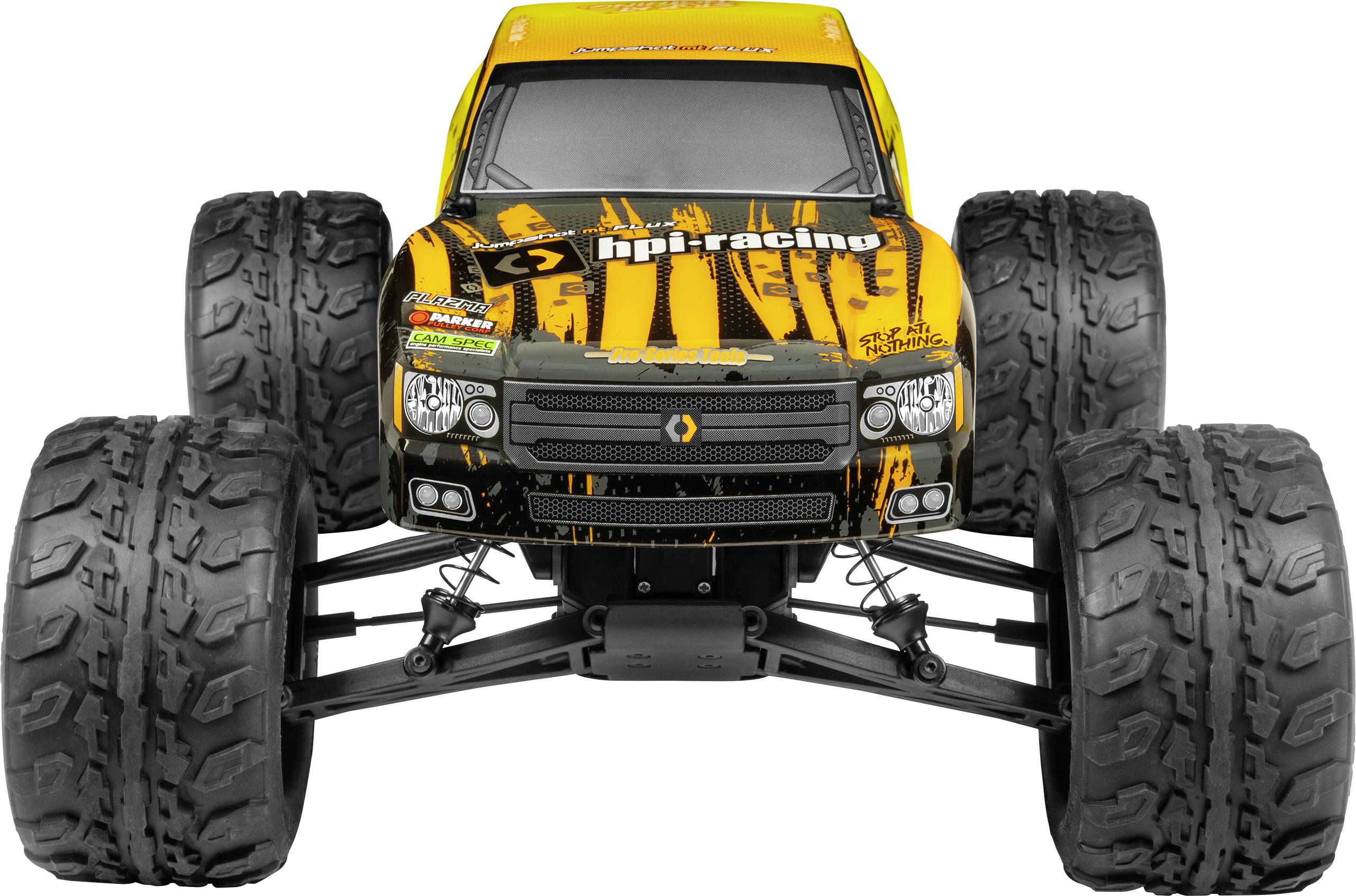 HPI Racing Jumpshot MT Flux Brushless 1:10 RC Einsteiger Modellauto Elektro Monstertruck Heckantrieb (2WD) RtR 2,4GHz