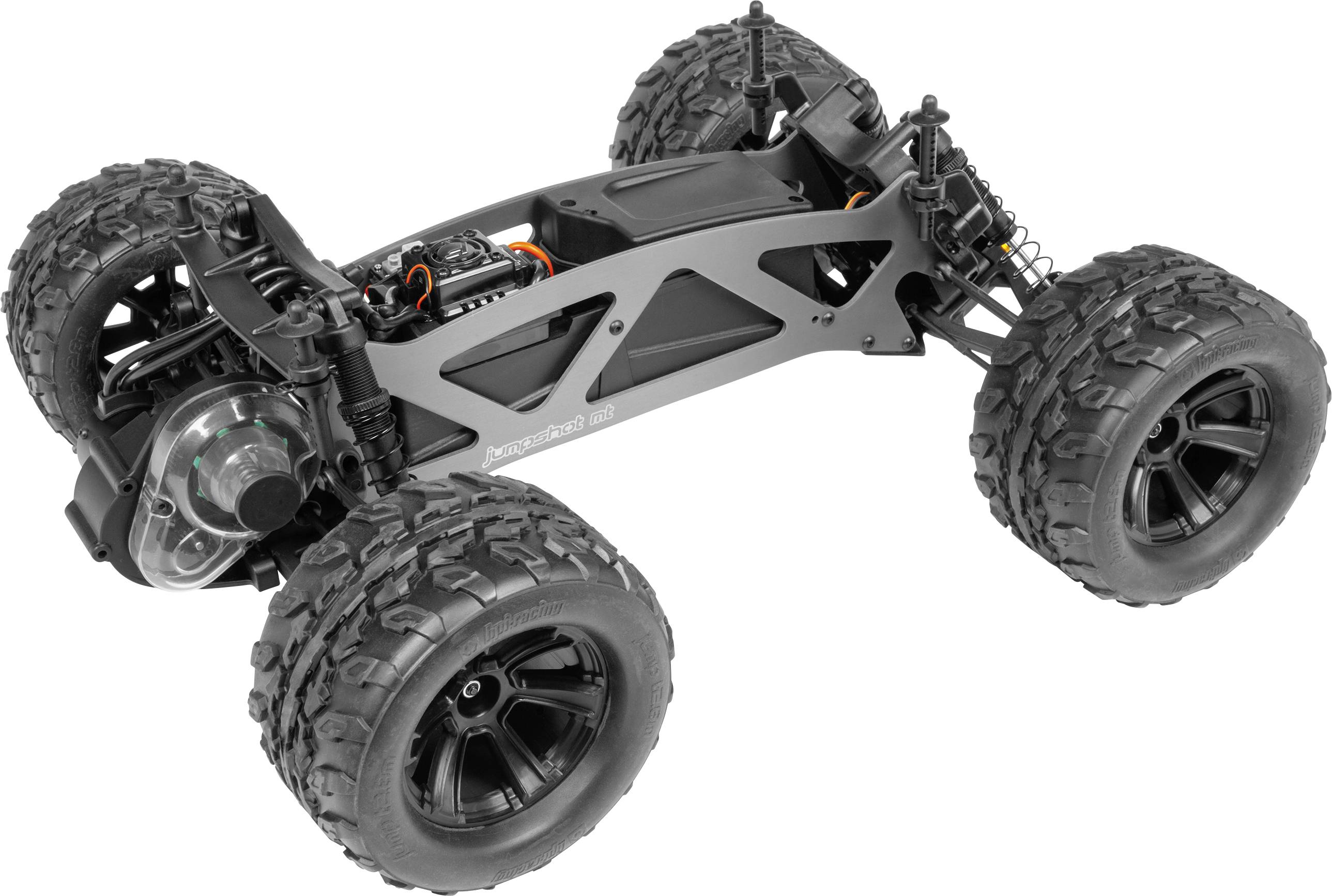 HPI Racing Jumpshot MT Flux Brushless 1:10 RC Einsteiger Modellauto Elektro Monstertruck Heckantrieb (2WD) RtR 2,4GHz