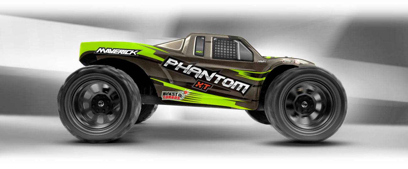 Maverick Phantom XT 1/10 4WD Stadium Truck Brushed 1:10 RC Modellauto Elektro Monstertruck Allradantrieb (4WD) RtR 2,4GHz inkl